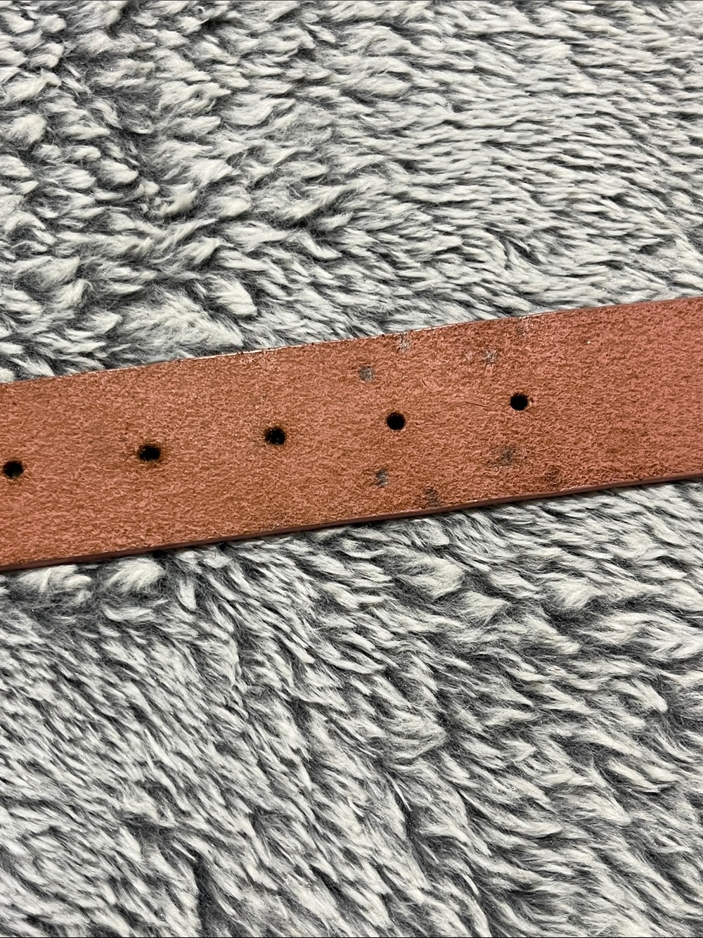 le chateau Brown Belt with Yellow and Red Floral Enamel Buckle - Picture 4 of 4